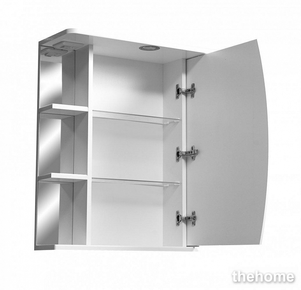 Зеркальный шкаф Stella Polar Концепт Пелаго 65/C SP-00000055 65 см с подсветкой, правый, белый - 3