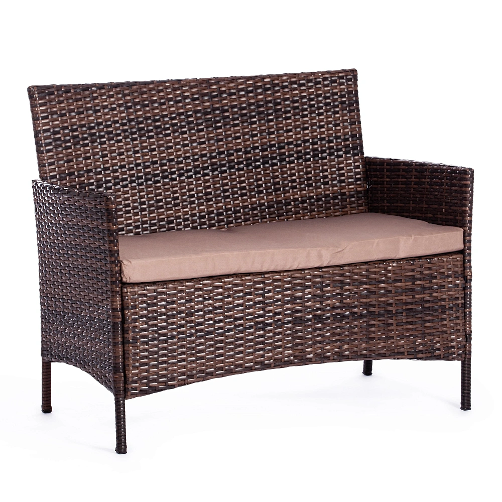Лаундж сет (диван+2кресла+столик+подушки) (mod. 210013 А) TetChair 11945 - 2