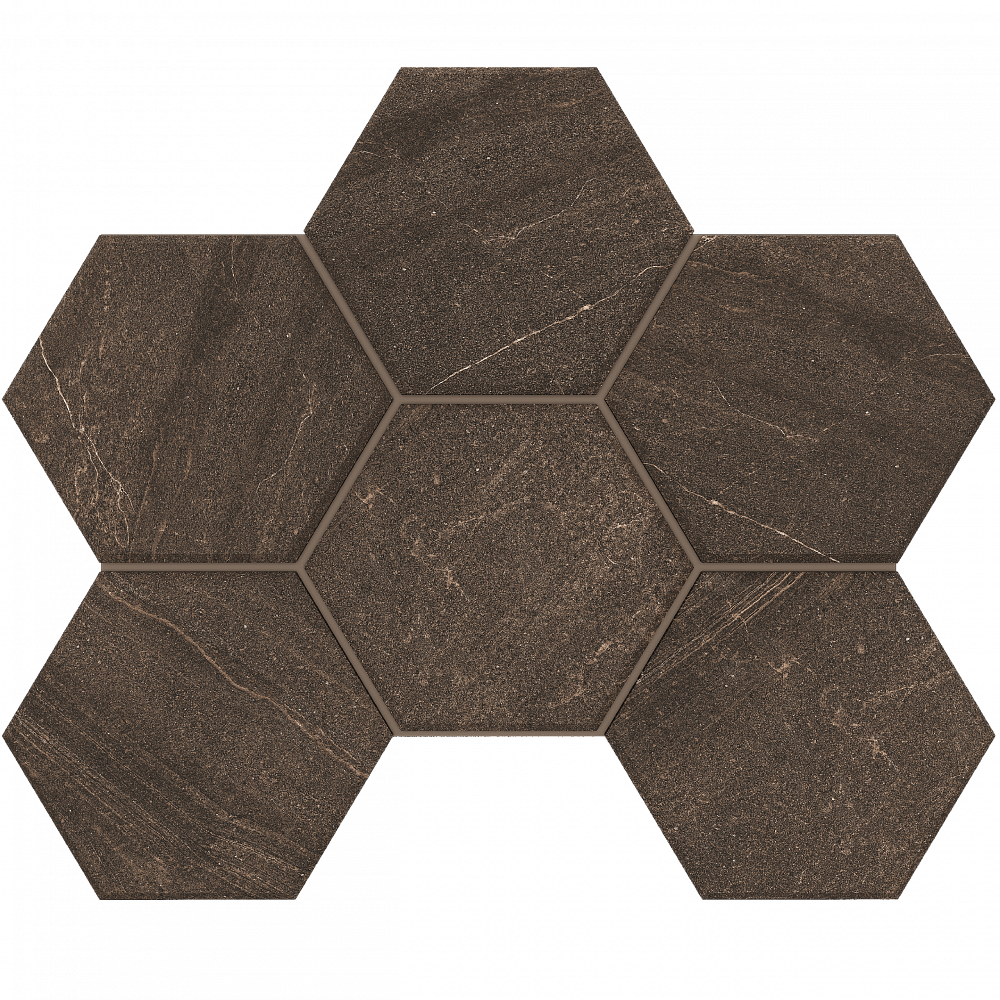 Мозаика GB04 Hexagon 25x28,5 непол. - TheHome